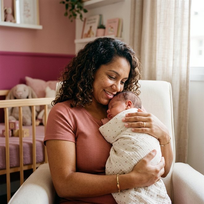 Juliana — mãe de primeiro filho